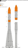 New Ware 1/144 resin kit R-7 Voskhod Zenit - 2 Spy Satellite LV - NW145