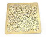 Uschi Photoetch Trinity Splatter Airbrush Stencils Worn/Distressed Effect #4014
