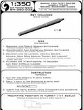 Master Model 1/350 German 15cm (5.9in) SKC/28 Barrels (12pcs) SM350-002