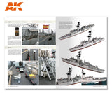 AK Interactive MODELLING FULL AHEAD 1 - KNOX & BALEARES CLASS - AK098