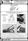1/32 Master Model P-38M Lightning Armament Set - AM32088