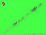 Master Model 1/48 Su-17, Su-20, Su-22 Pitot Tube & 30mm gun barrels - AM48122