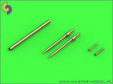 Master Model 1/72 TS-11 Iskra Pitot Tubes & 23mm gun barrel - AM72101
