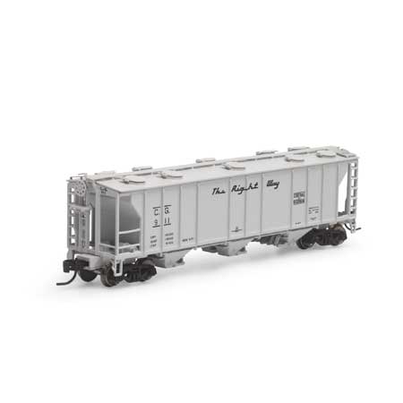ATHEARN ATH28333 N Scale PS-2 2893 3-Bay Covered Hopper, C of G #911