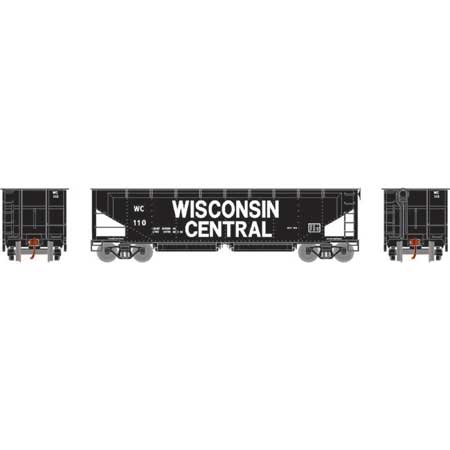 ATHEARN ATH15160 HO Scale RTR 40' 3-Bay Ribbed Hopper w/Load, CG (4 pack) ATHEARN ATH15160 HO Scale RTR 40' 3-Bay Ribbed Hopper w/Load, CG (4 pack)