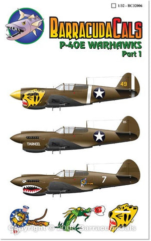 1/32 P-40E Warhawks
