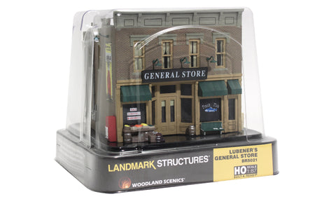 Woodland Scenics HO Scale Built & Ready Structures BR5021 Lubener's Gral Store