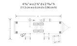 Woodland Scenics BR5061 Double Decker Trailer - HO Scale - LED