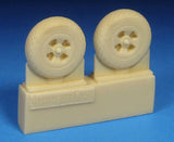 BarracudaCast 1/72 Scale BR72351 Sea Fury Mainwheels - Diamond Tread