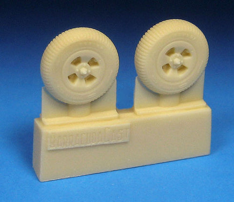 BarracudaCast 1/72 Scale BR72352 Sea Fury Mainwheels - Block Tread