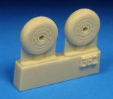 BarracudaCast 1/72 Scale BR72352 Sea Fury Mainwheels - Block Tread