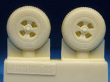 BarracudaCast 1/72 Scale BR72352 Sea Fury Mainwheels - Block Tread