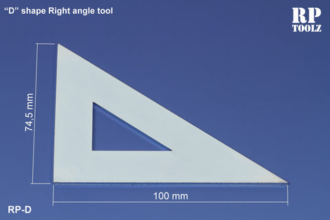 RP Toolz "D" Shaped Right Angle Tool - RPTD-17