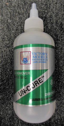 BSI Un-Cure CA Remover (debonder) 30-120 Sec. - 8oz. Bottle BSI-162