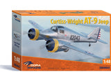 Dora Wings 1/48 Scale Curtiss-Wright AT-9 Jeep kit - DW48043
