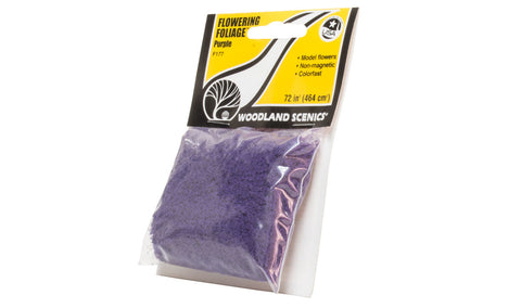 Woodland Scenics - Flowering Foilage - Purple - #F177