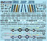 Furball Aero-Design 1/48 decals USMC Jump Jets AV-8A/C - 48-073