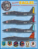 Furball 1/48 decals F-15 C/E Heritage Eagles for Great Wall Hobby FUR48071