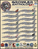 Furball 1/48 decals Growler Anthology Part II for the EA-18G kit - 48054