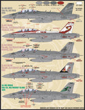 Furball 1/48 decals Growler Anthology Part II for the EA-18G kit - 48054