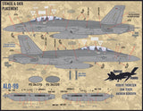 Furball 1/48 decals Growler Anthology Part II for the EA-18G kit - 48054