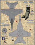 Furball 1/48 decals Growler Anthology Part II for the EA-18G kit - 48054