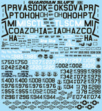 Speed Hunter Graphics 48030 1/48 decal A-7 Corsair Guardian SLUFs for HB or HSG