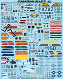 Speed Hunter Graphics 48030 1/48 decal A-7 Corsair Guardian SLUFs for HB or HSG