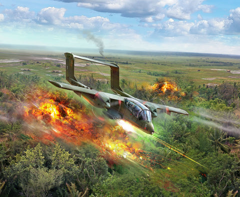 ICM 1/48 Scale North American OV-10A Bronco Attack Aircraft  #48300