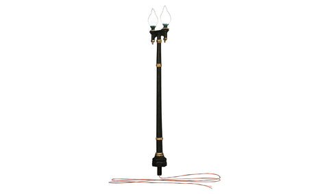 Woodland Scenics JP5640 N Scale Just Plug Street Lights - Double Lamp Post (3)