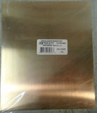 K&S Precision Metals .008" x 6" x 7" Phos Bronze Sheet #15053 (1 sheet)