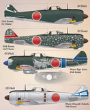 Lifelike 1/48 decal for Nakajima Ki-44 pt 3 for Hasegawa - 48-038