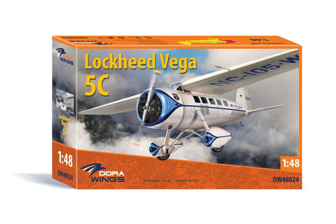 Dora Wings 1/48 Scale Lockheed Vega 5C kit - DW48024