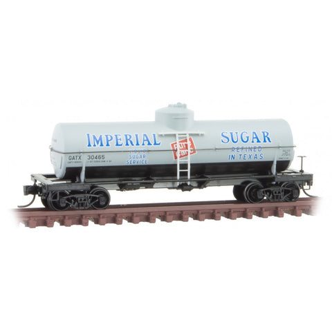Micro Trains 06500196 N Scale Sweet Liquid #7 Imperial Sugar Rd# GATX 30465