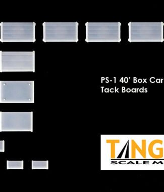Tangent Scale Models - Freight Car Tack Boards Assortment (3 Cars) - #TSM-1200