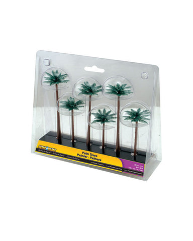 Scene-A-Rama Diorama Trees - Palm Trees pkg(6) - 4 to 5"