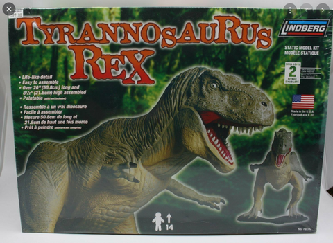 Lindberg Models Kit 70371 Tyrannosaurus Rex - Old Stock