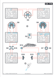 Eduard 1/48 scale paint masks Blenheim Mk. I for Airfix - EX779
