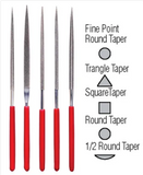 Zona Tools - 37-352 Fine Point Diamond Needle File Set  of 5