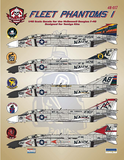 Bullseye Model Aviation 1/48 Decals F-4B Fleet Phantoms I for tamiya - 48017