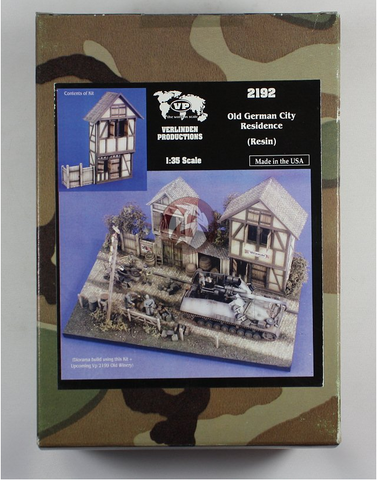 Verlinden 1/35 Scale resin Old German City Residence - 2192