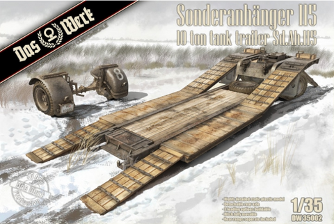 Das Werk 1/35 scale Sonderanhänger 115 10 Ton Tank Trailer Sd.Ah.115 - DW35002