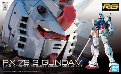 BANDAI 5061594 1/144 scale Real Grade RX-78-2 Gundam - Snap-fit