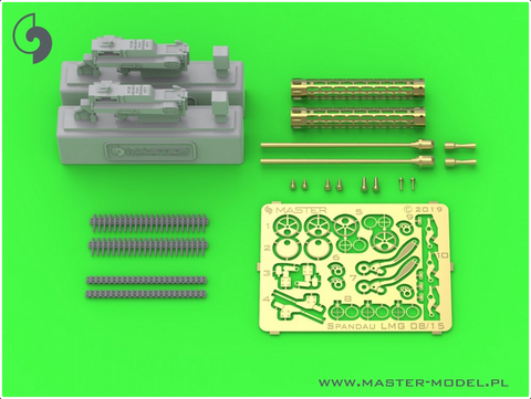 Master Model 1/32 scale Spandau LMG 08/15 German WW1 Machine Gun - AM32-121