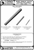 Master Model 1/350 Scale SMS Viribus Unitis armament for Combrig model - SM350-076