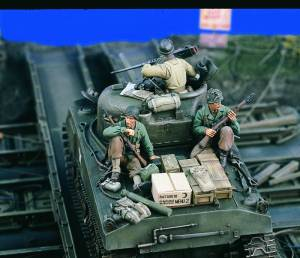 Verlinden 1/35 US Tankriders I (2 Figures) - NOS - #1683