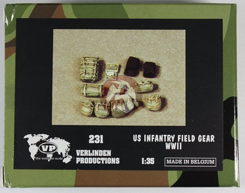 Verlinden 1/35 US Infantry Field Gear WWII - #231 - NOS