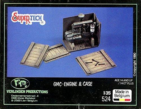 Verlinden 1/35 Scale GMC-Engine & Case - #524 - NOS