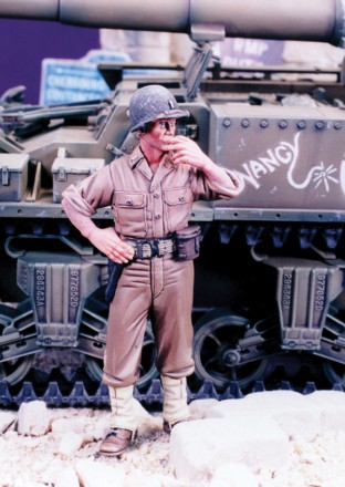 Warriors 1/35 Scale American Tank Officer - 1 figure #35361