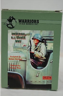 Warriors 1/35 Scale Universal GI Driver WWII - 1 figure #35278